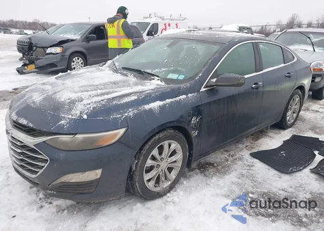 2021 Chevrolet Malibu Fwd Lt из США, поврежденный, VIN 1G1ZD5STXMF015696